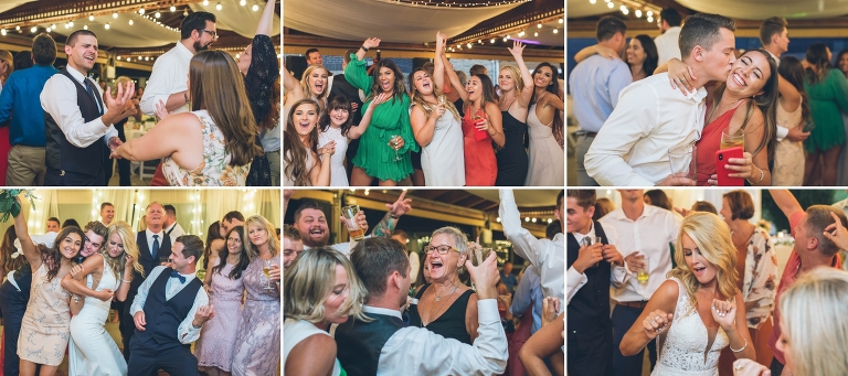 dance party wedding reception crazy