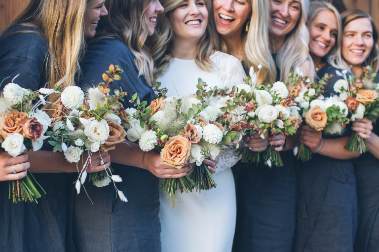 beautiful wedding bouquets by swoon floral design for a fall wedding